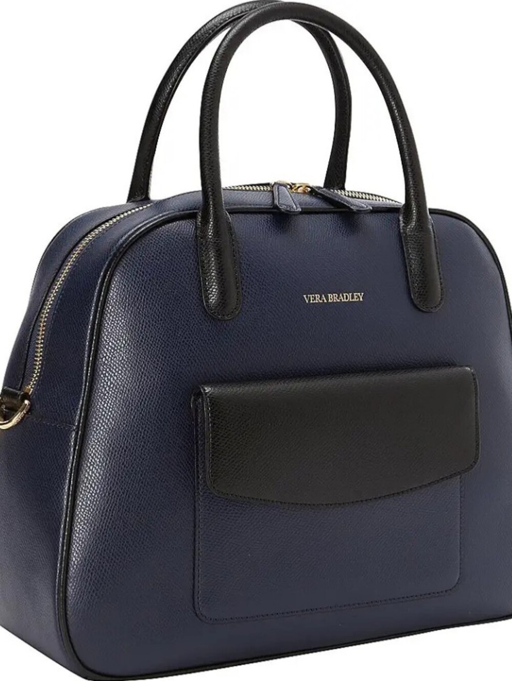 New Vera Bradley Leather Bag Navy/Black